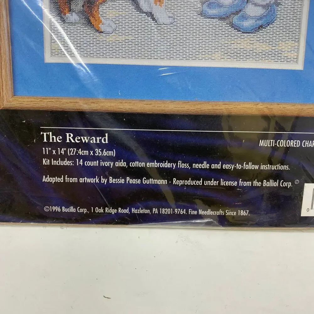 Bucilla The Reward Cross Stitch Complete Kit 11